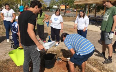 El huerto de San Lorenzo, un proyecto agrosocial y de integración en Castellón, en el que participa Fleurs Locales